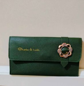 ladies purse olive green