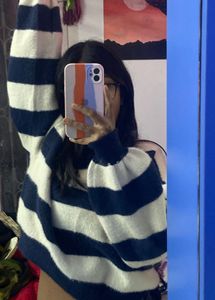 Striped Knit Pullover 🎀