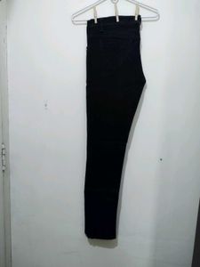 Coaster Pencil Tapered Skinny Fit Black Denim Jean