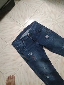 Stylish Distressed Jeans