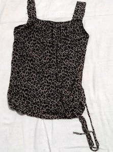 Animal Print Tank Top