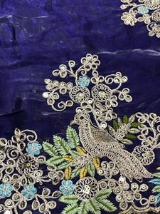 Elegant Embroidered Saree