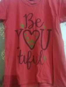 Red &#39;Be-YOU-tiful&#39; T-shirt