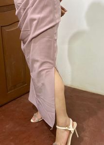 Elegant Off-Shoulder Slid dress