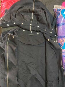 COS Navy Zip-Up Jacket