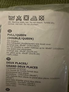 IKEA ALVINE KVIST Duvet Cover
