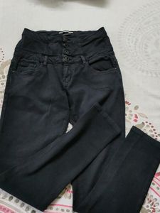 High Waist Black Jeans From Deal Brand