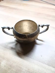 Vintage Silver Sugar Bowl