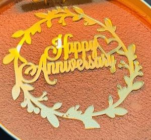 Happy Anniversary Cake Topper