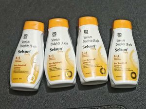 Selsun Daily 2in1 Shampoo 30 Ml 4 Nos