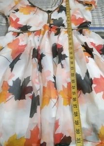 Leaf Print Kurta Set