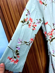 Floral Print Kurta