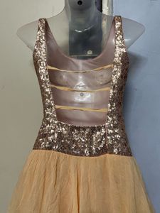 Pintrest padded flared Sparkly Party Dress