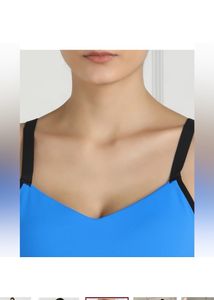 REEBOKWomen Sports Lightly Padded Bra (Blue)