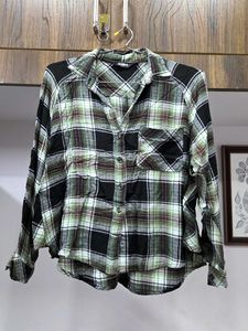 Checks Black Top