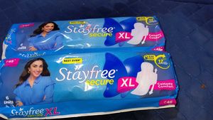 Stayfree Secure XL Sanitary Pads (2 Packs)