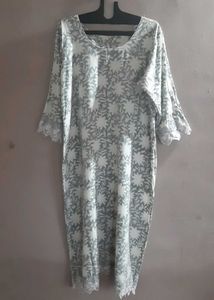 Pure Cotton Kurta Set(top And Pant)