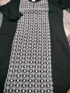 Pure Cotton Embroidered Kurta
