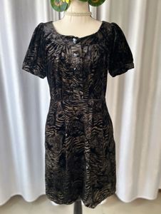 Korean Velvet Dress