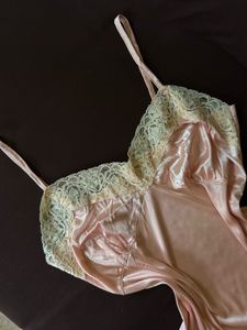 Peach Lace Cami Top