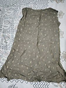 Casual Brown Tunic Top