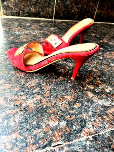Red Pointed Heels