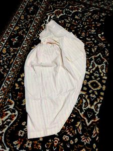 Pink Embroidered Kurta with salwar