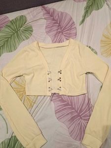 Cropped Long Sleeve Top/Jacket