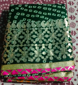 Beautiful Gota Patti Chunari Lehenga Choli Set