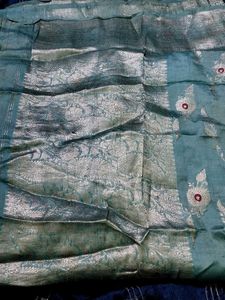 Banarasi Teal Saree( 40yr Old)