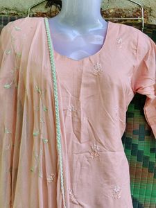 Elegant Embroidered Kurta Set