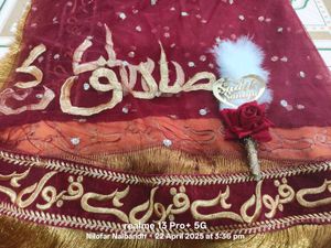 Beautiful Customised  Bridal Dupatta