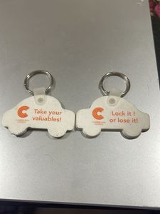 Car Shape Keychains