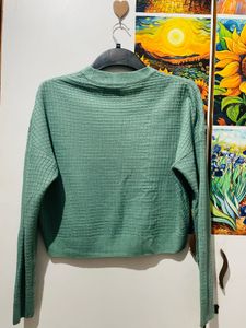 Max-Green Cropped Winterwear