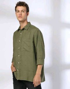 Men's Olive Green Shirt