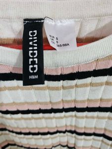 Striped Knit Tank Top