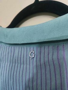 Cute Button-Down Knit Top