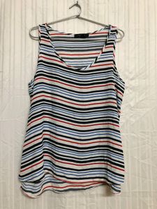 Atmosphere White Tank Top