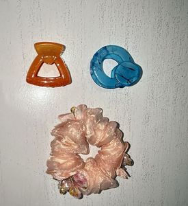 Clutch And Scrunchie