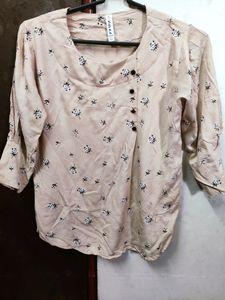 Simple Cream Top