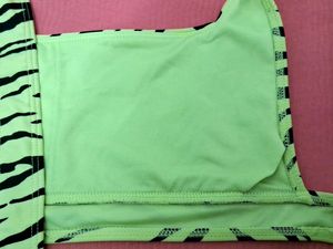 Neon Green Bra And Bikini Top From M&amp;S