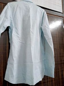 Girls Light Blue Formal Shirt