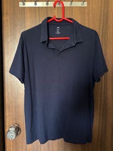 Navy Blue Polo Shirt - Classic Style
