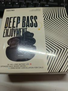 Tecno Ear Buds 3 Immersive Sound Experience 10mm