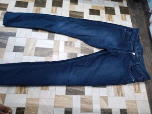 Women Blue Jeans Pant