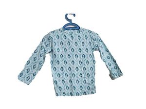 Sky Blue Printed Top