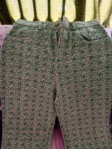 Urbanic Green Flared denim