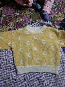 New kids double side wear sweater