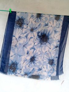 Floral Print Scarf Or Hijab