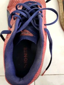 Puma Ignite Running Shoes - Pink and Purple